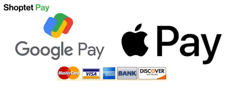 Shoptet pay - Apple Pay, Google Pay, Visa, Mastercard, American Express, bankový prevod